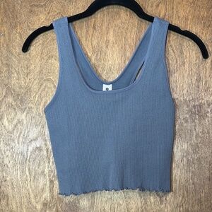 90° by Reflex Sports bra (s)crop Top lettuce hem